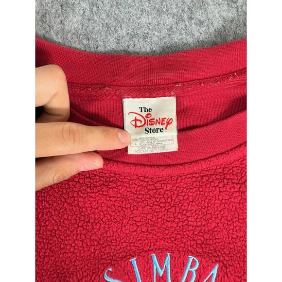 Vintage 90s The Lion King Crewneck Sweater Disney XL Simba Pumbaa Timon Rafiki - Picture 5 of 7